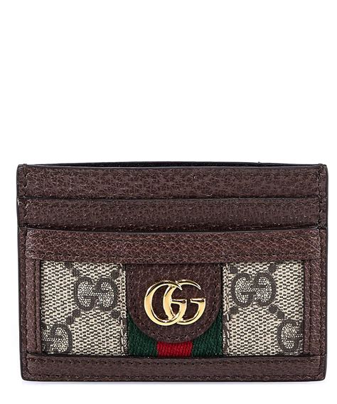 vintage gucci credit card holder|gucci card holder sale clearance.